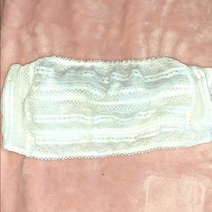 Free people white lace bandeau